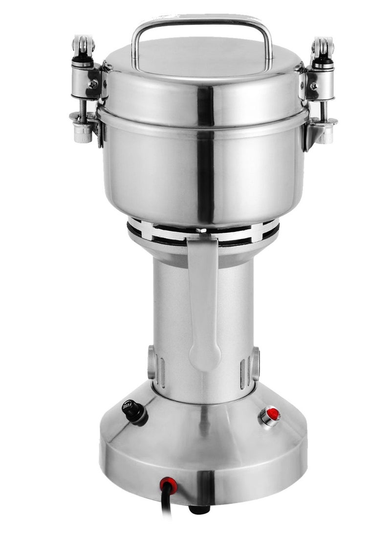 Electric Grain Mill Grinder for Herb Pulveriser Food Grade Stainless Steel Grinding Machine for Grain, SC-150G