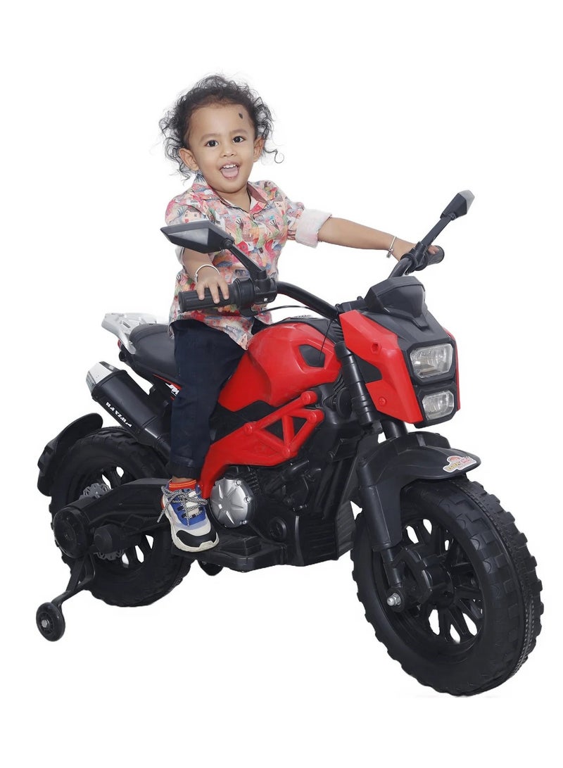 KTM Model Kids Style Ride on Bike - Red