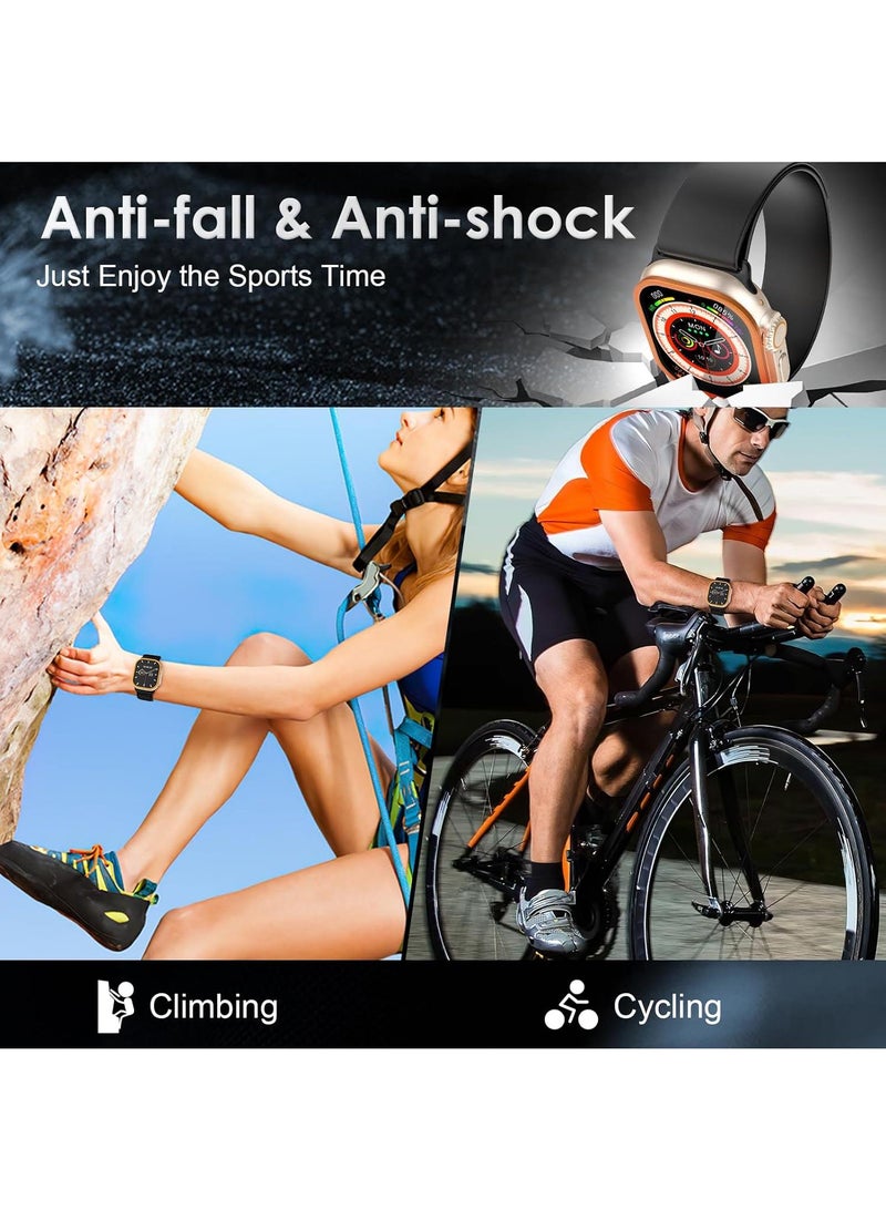 2Piece For Iphone Watch Ultra 49mm Frame Protective Film