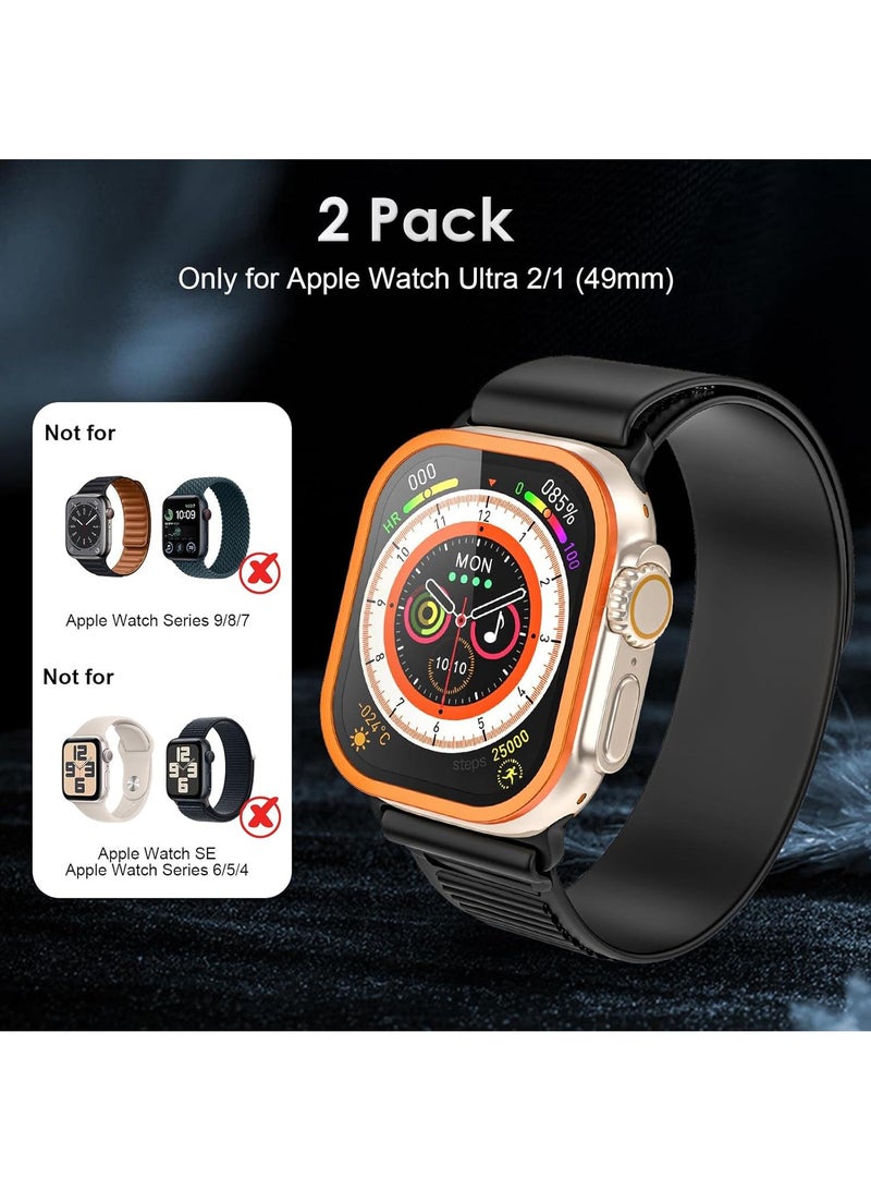 2Piece For Iphone Watch Ultra 49mm Frame Protective Film