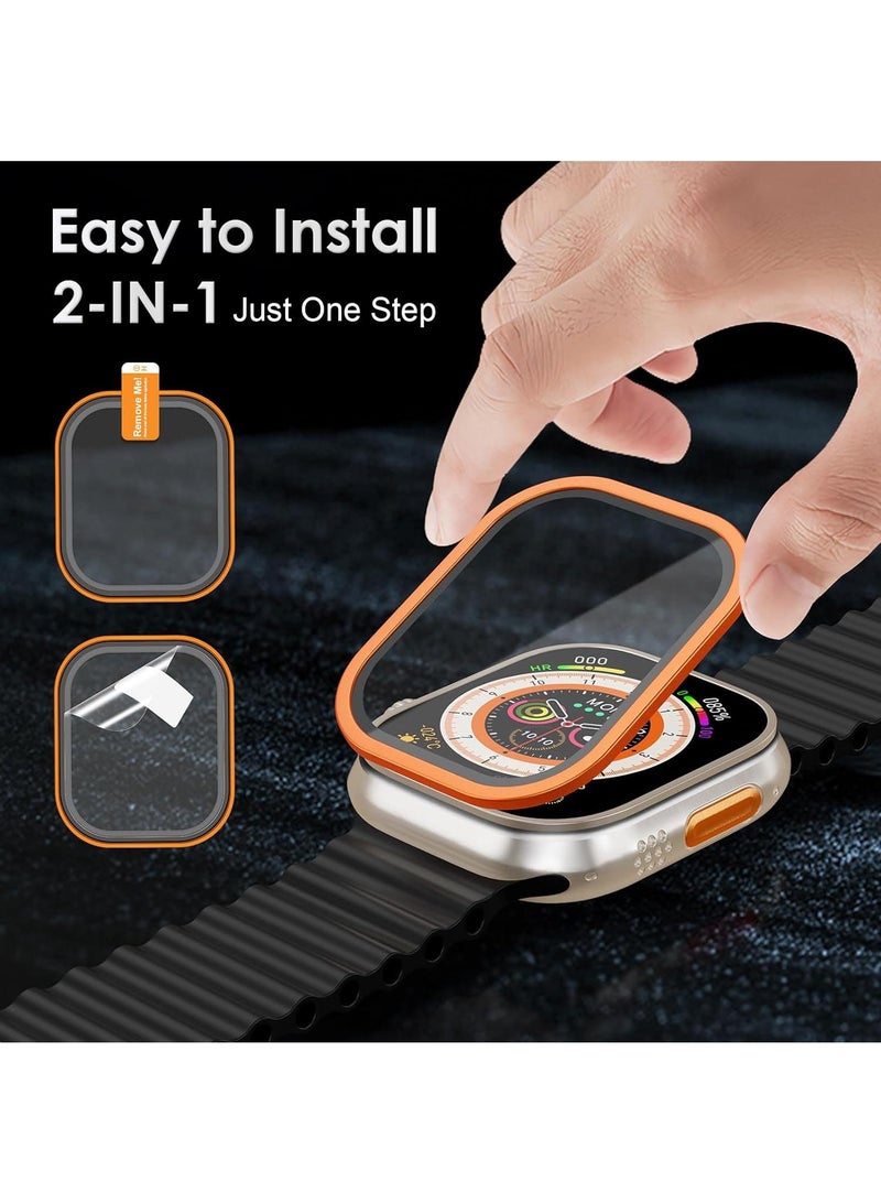 2Piece For Iphone Watch Ultra 49mm Frame Protective Film