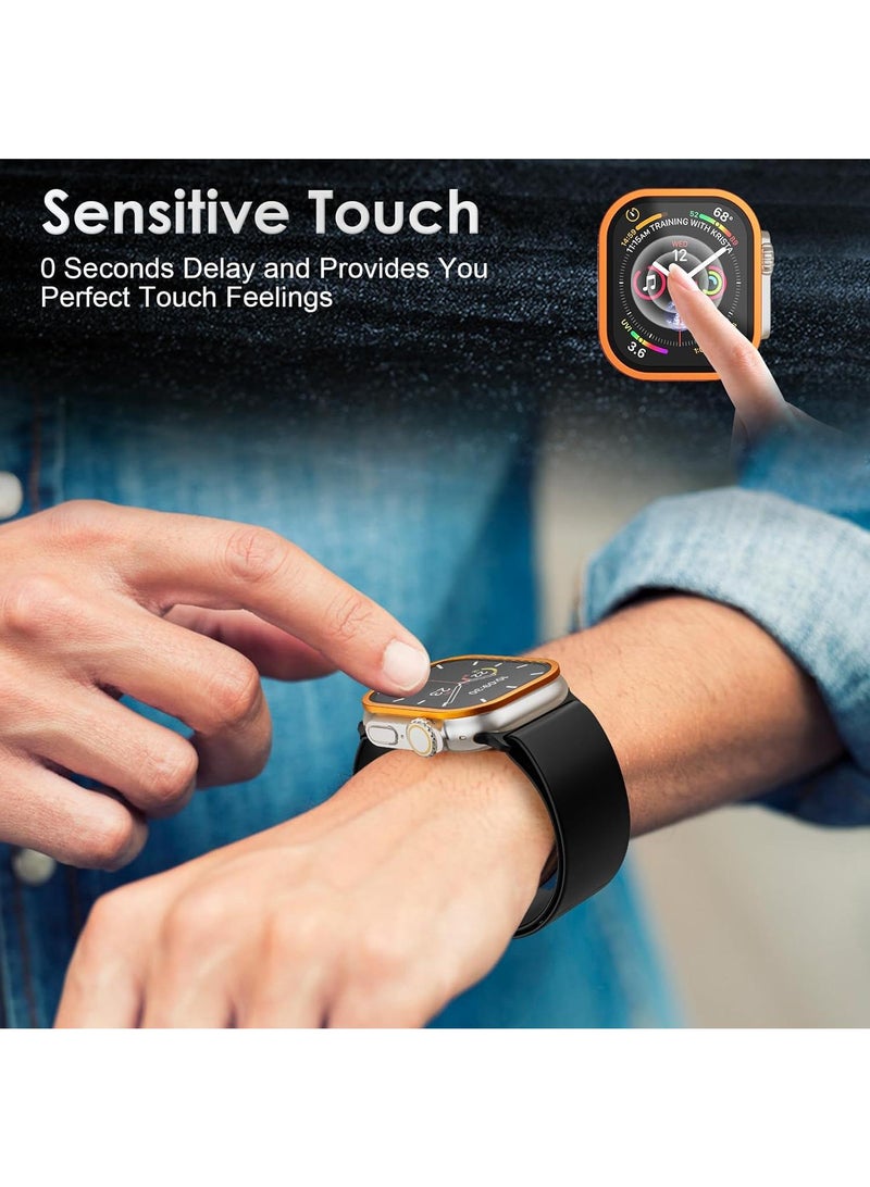 2Piece For Iphone Watch Ultra 49mm Frame Protective Film