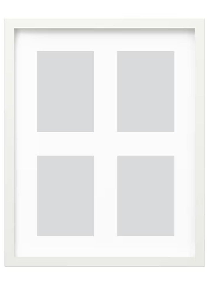 RÖDALM Frame for 4 pictures, white, 40x50 cm