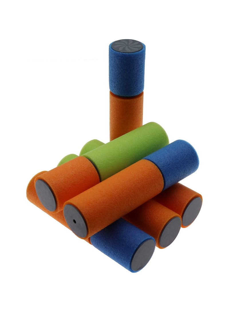 Water Blaster Soaker Gun for Kids, 6 Pack Foam Water Squirt Guns Shooter Noodles Pump, Summer Pool Toys for Boys, Girls & Adults Swimming Party Games Outdoor Beach Yard Play Game Toy