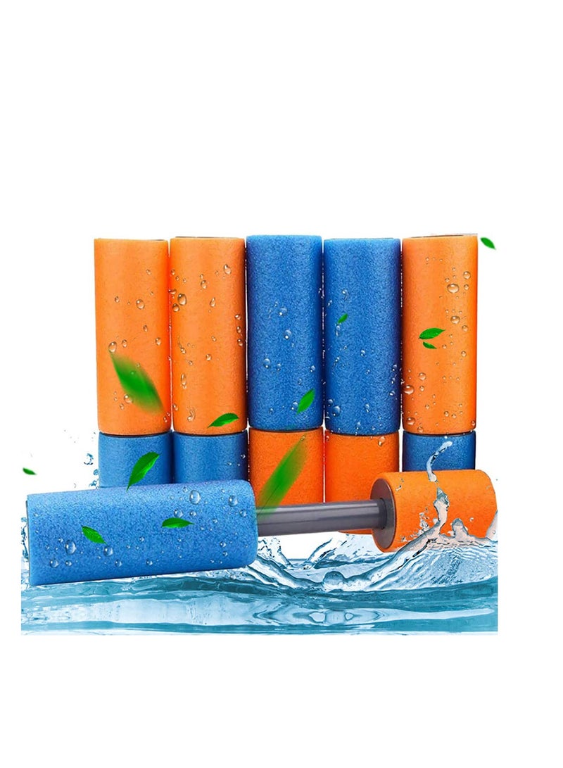 Water Blaster Soaker Gun for Kids, 6 Pack Foam Water Squirt Guns Shooter Noodles Pump, Summer Pool Toys for Boys, Girls & Adults Swimming Party Games Outdoor Beach Yard Play Game Toy