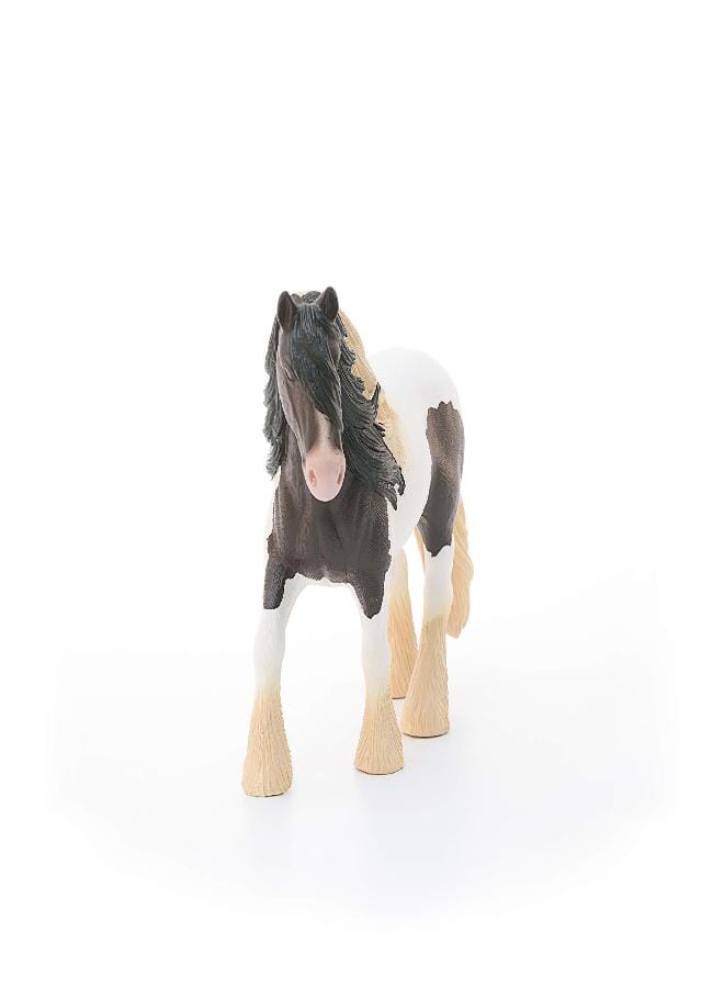 Schleich Farm World Tinker Stallion Horse Figurine - Realistic and Durable Farm Animal Toy Figure with Authentic Details, Fun and Imaginative Play for Boys and Girls, Gift for Kids Ages 3+