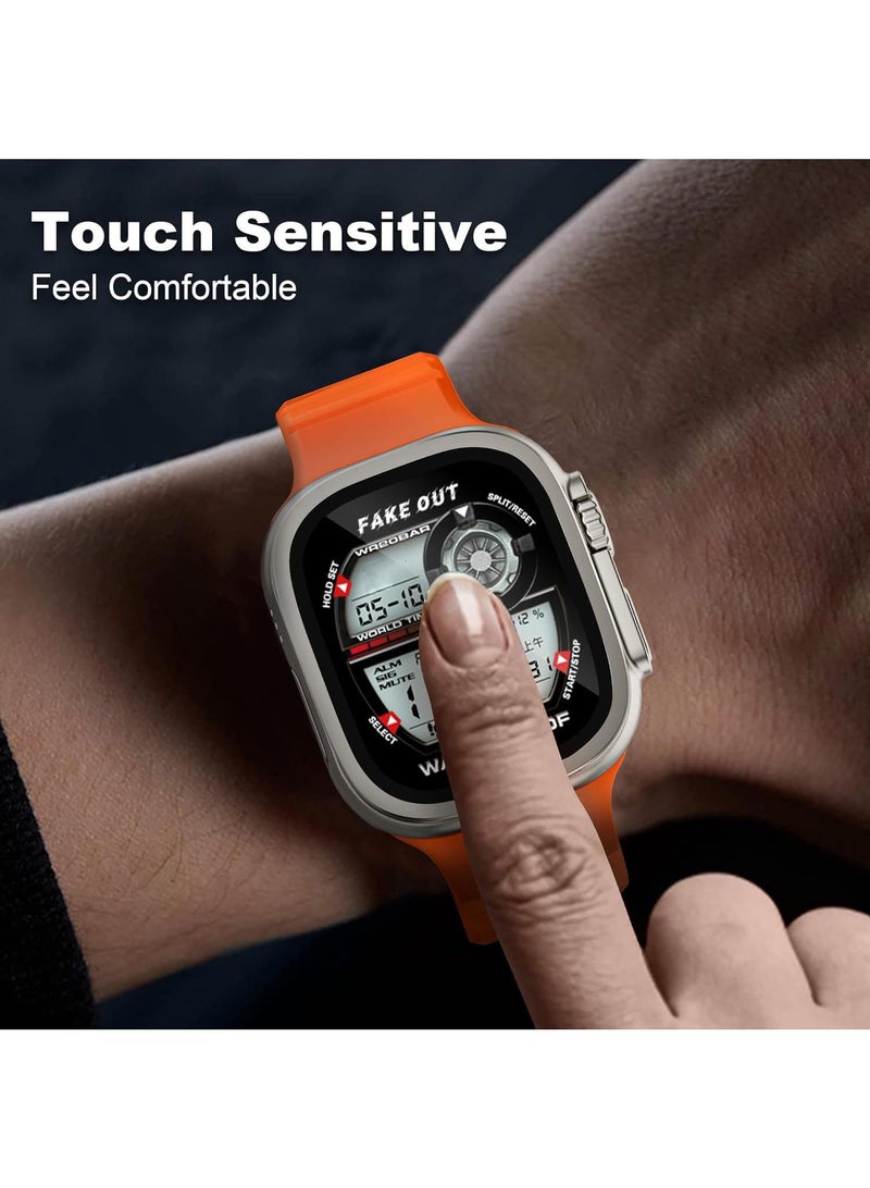 2Piece For Iphone Watch Ultra 49mm Frame Protective Film