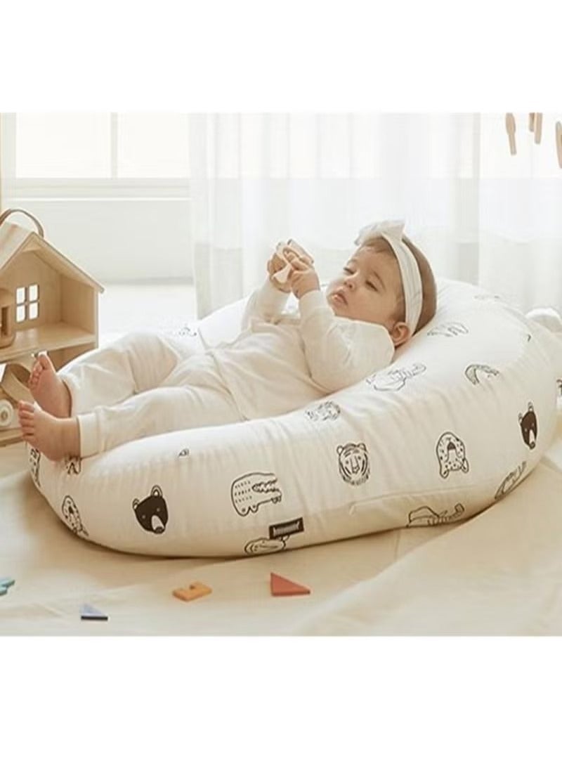Baby anti-spill pillow anti-return pillow for newborn babies to prevent vomiting milk