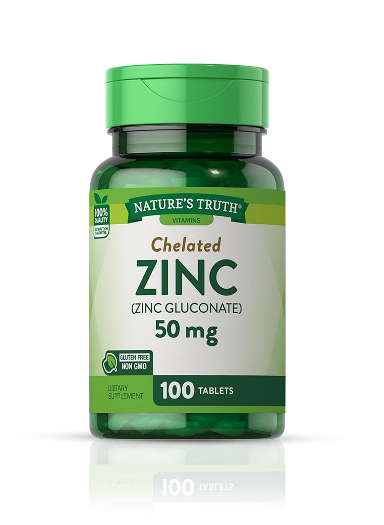 Nature’s Truth - Zinc 50mg, 100 Count