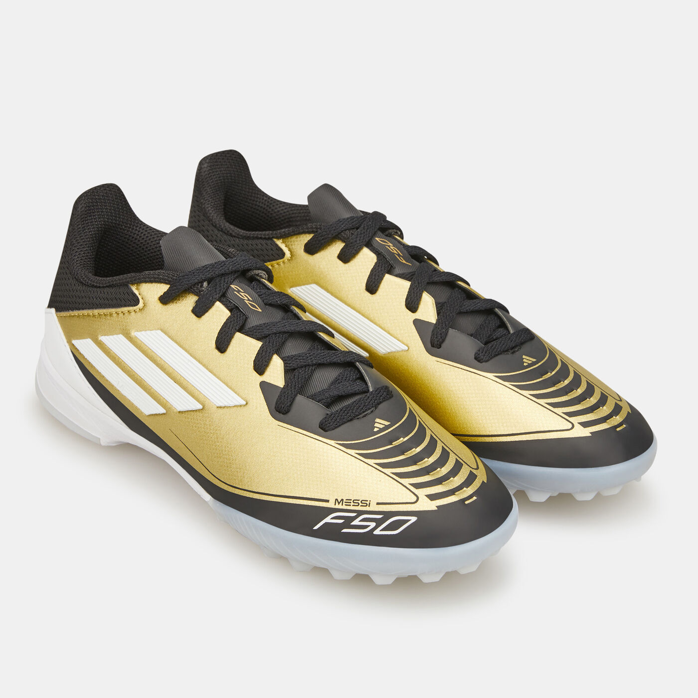 Kids' F50 League Messi Turf Ground Football Shoes