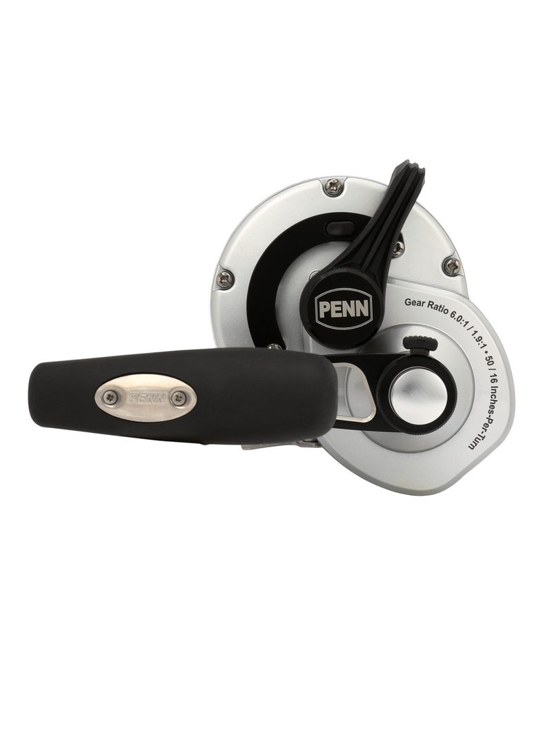 Penn Fathom II FTHII40LD2 2-Speed Lever Drag Reel.