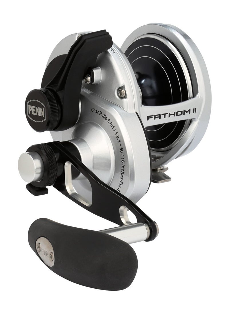 Penn Fathom II FTHII40LD2 2-Speed Lever Drag Reel.