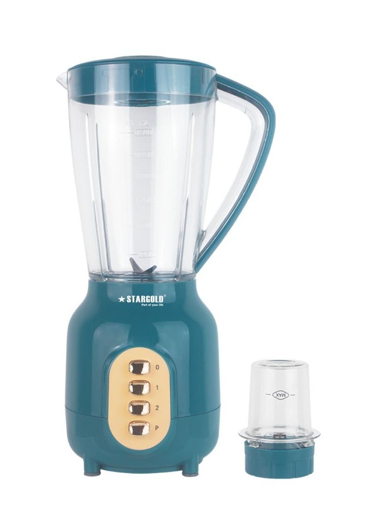 2 in 1 Blender and Grinder 1.5L Unbreakable PC Jar 450W Powerful Copper Motor