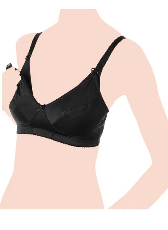 Microfibre Nursing Bra 5D, Black