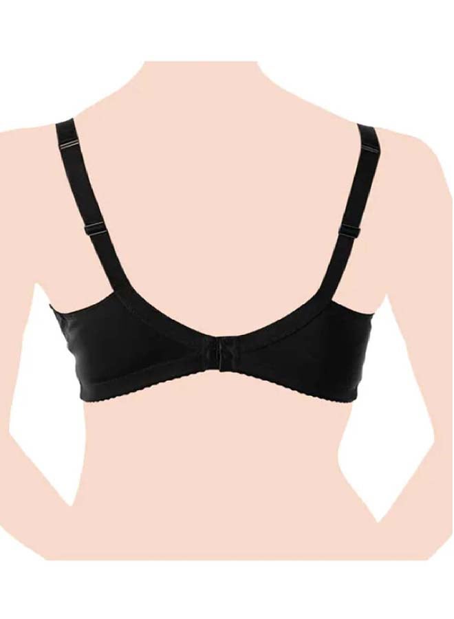 Microfibre Nursing Bra 5D, Black