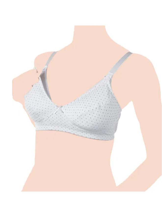 Microfibre Nursing Bra 4D, White