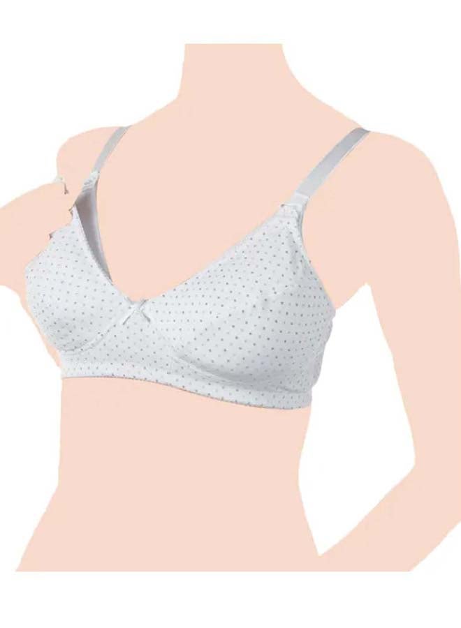 Microfibre Nursing Bra 3C, White