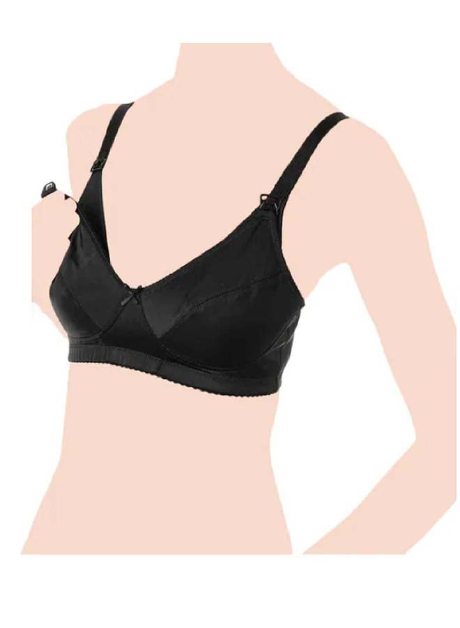 Microfibre Nursing Bra 4D, Black