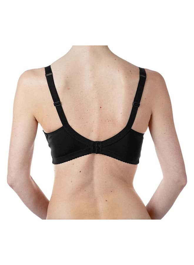 Microfibre Nursing Bra 4D, Black