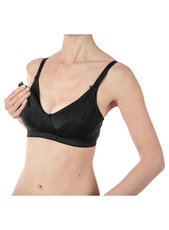 Microfibre Nursing Bra 4D, Black