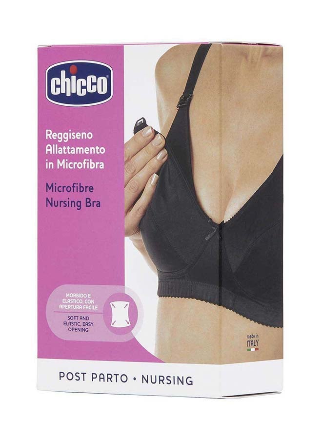 Microfibre Nursing Bra 4D, Black