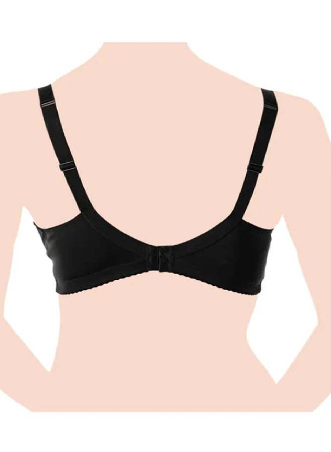 Microfibre Nursing Bra 4D, Black