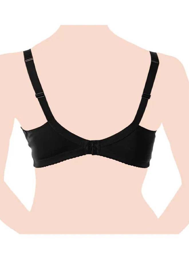 Microfibre Nursing Bra 3D, Black