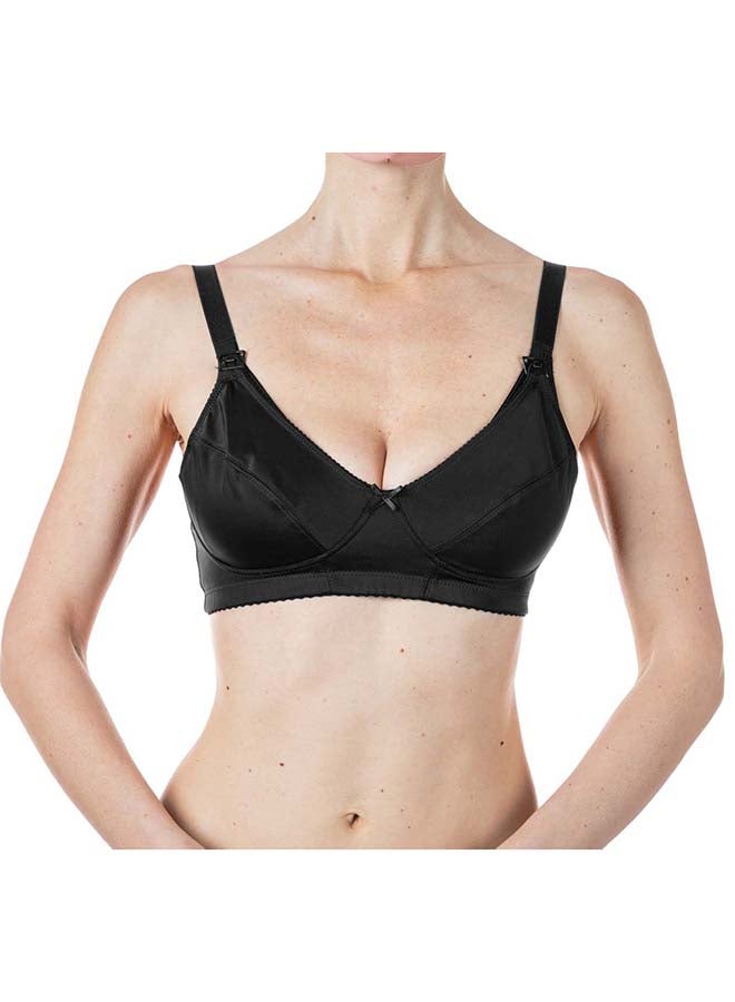 Microfibre Nursing Bra 3D, Black