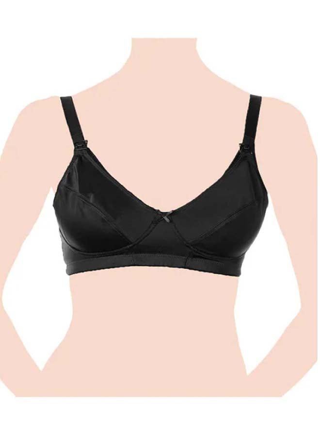 Microfibre Nursing Bra 3D, Black