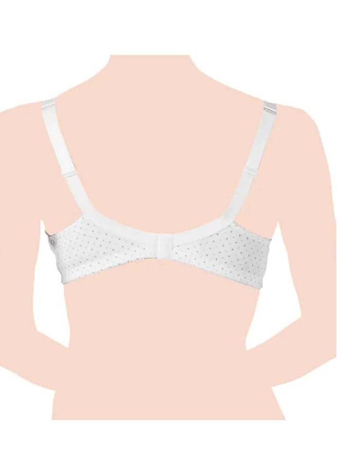 Microfiber Pregnancy Bra 5C, White