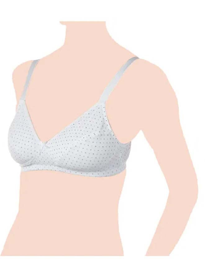 Microfiber Pregnancy Bra 4C, White