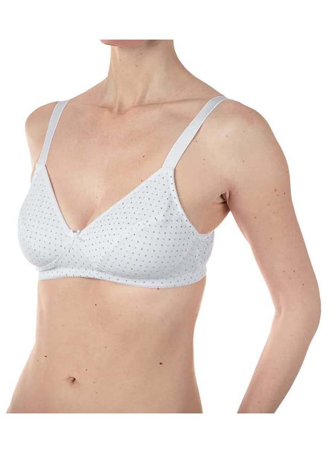 Microfiber Pregnancy Bra 4C, White