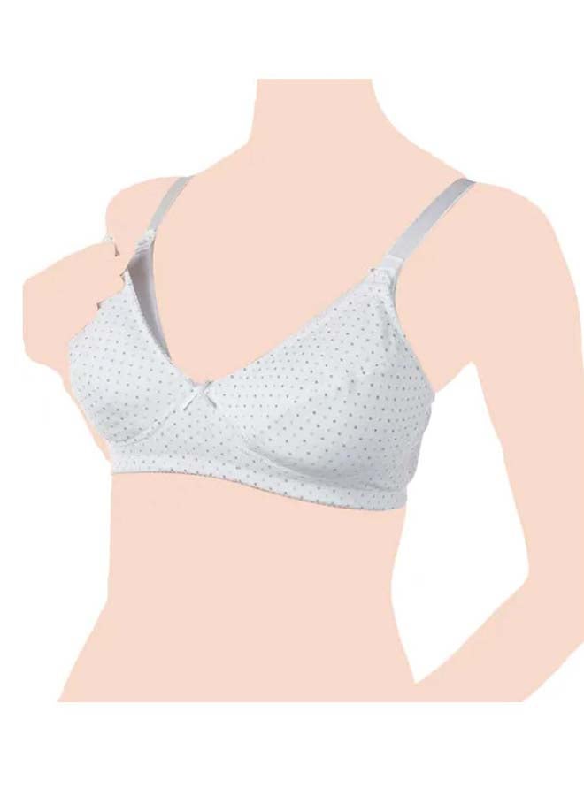 Microfibre Nursing Bra 5D, White