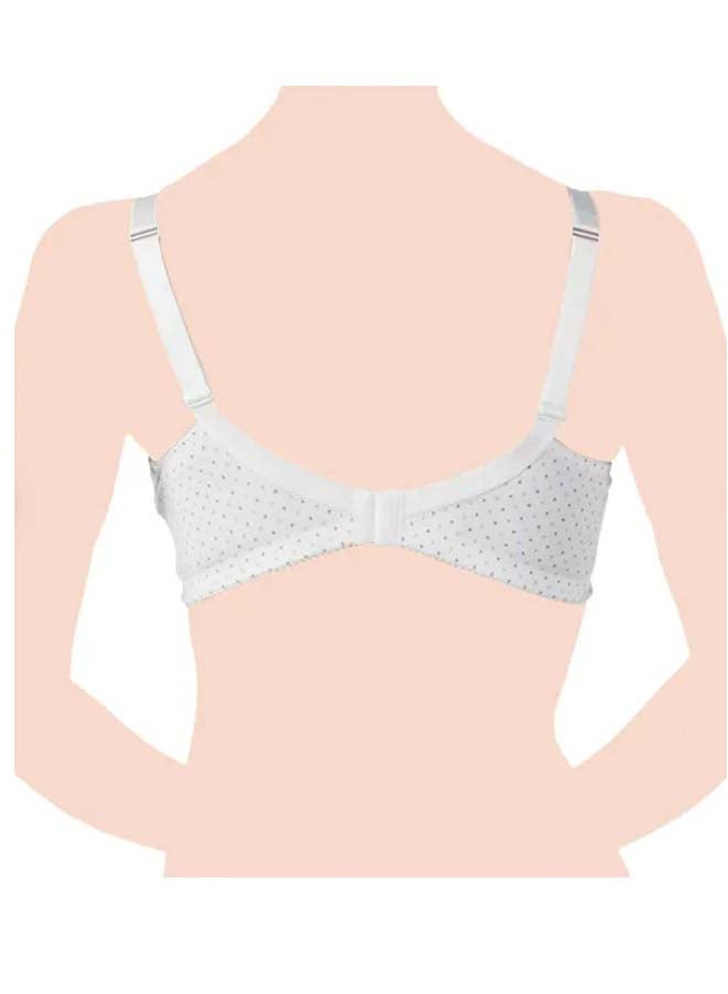 Microfibre Nursing Bra 5D, White