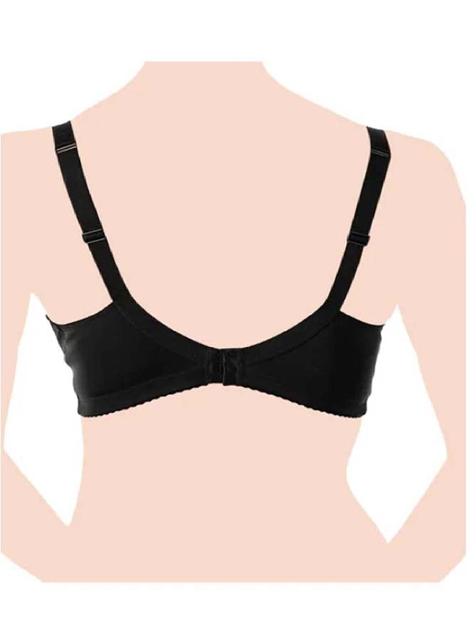 Microfibre Nursing Bra 3C, Black