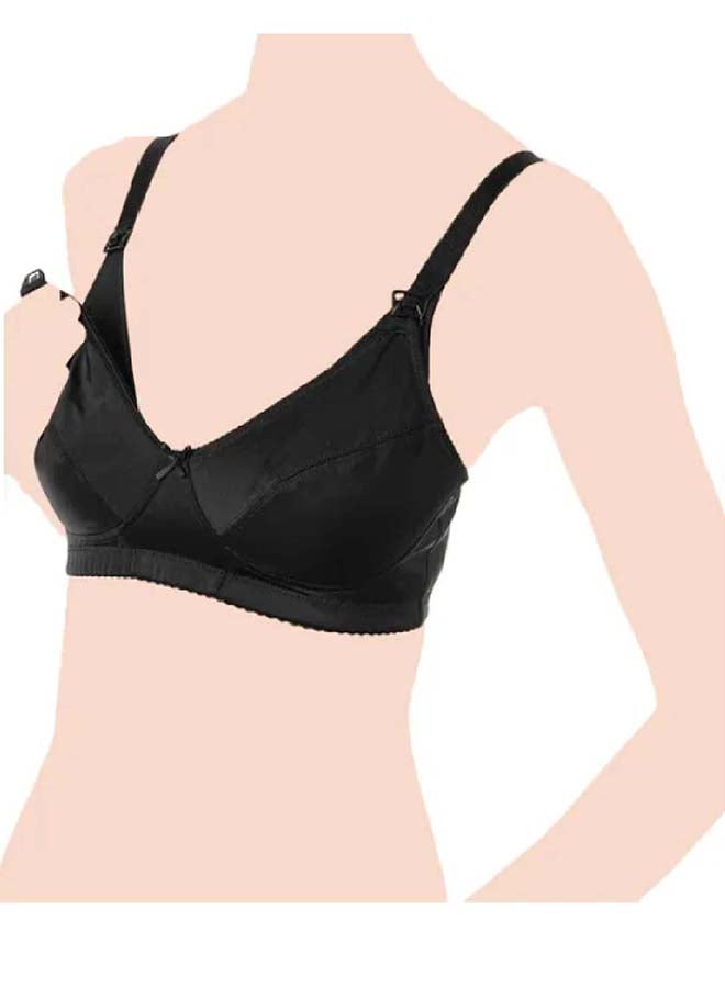 Microfibre Nursing Bra 3C, Black