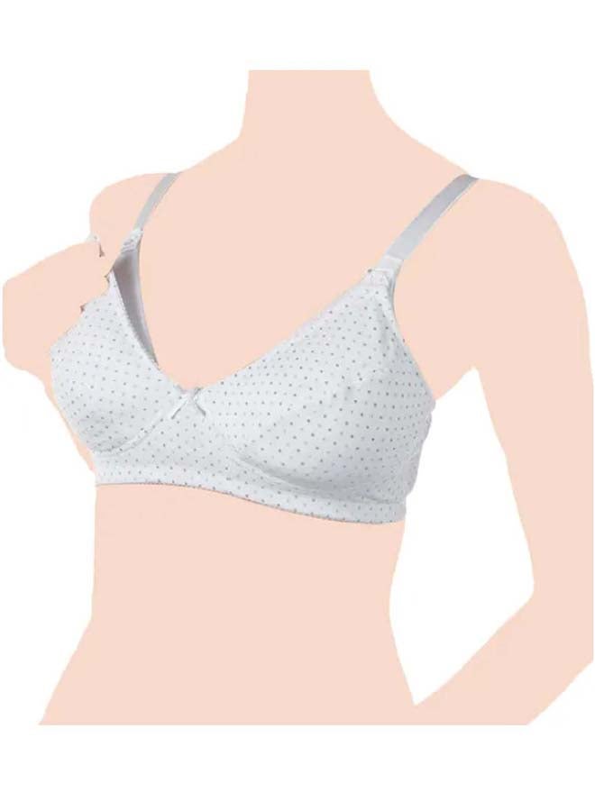 Microfibre Nursing Bra 4C, White