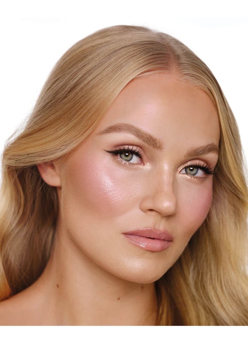 CHARLOTTE TILBURY Glow Glide Face Architect Highlighter- Pillow Talk Glow , 7g