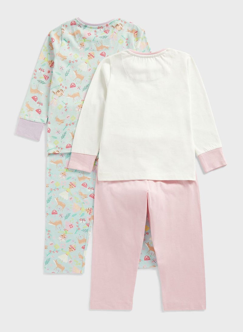 Infant 2 Pack Assorted Sweatshirt & Leggings Set