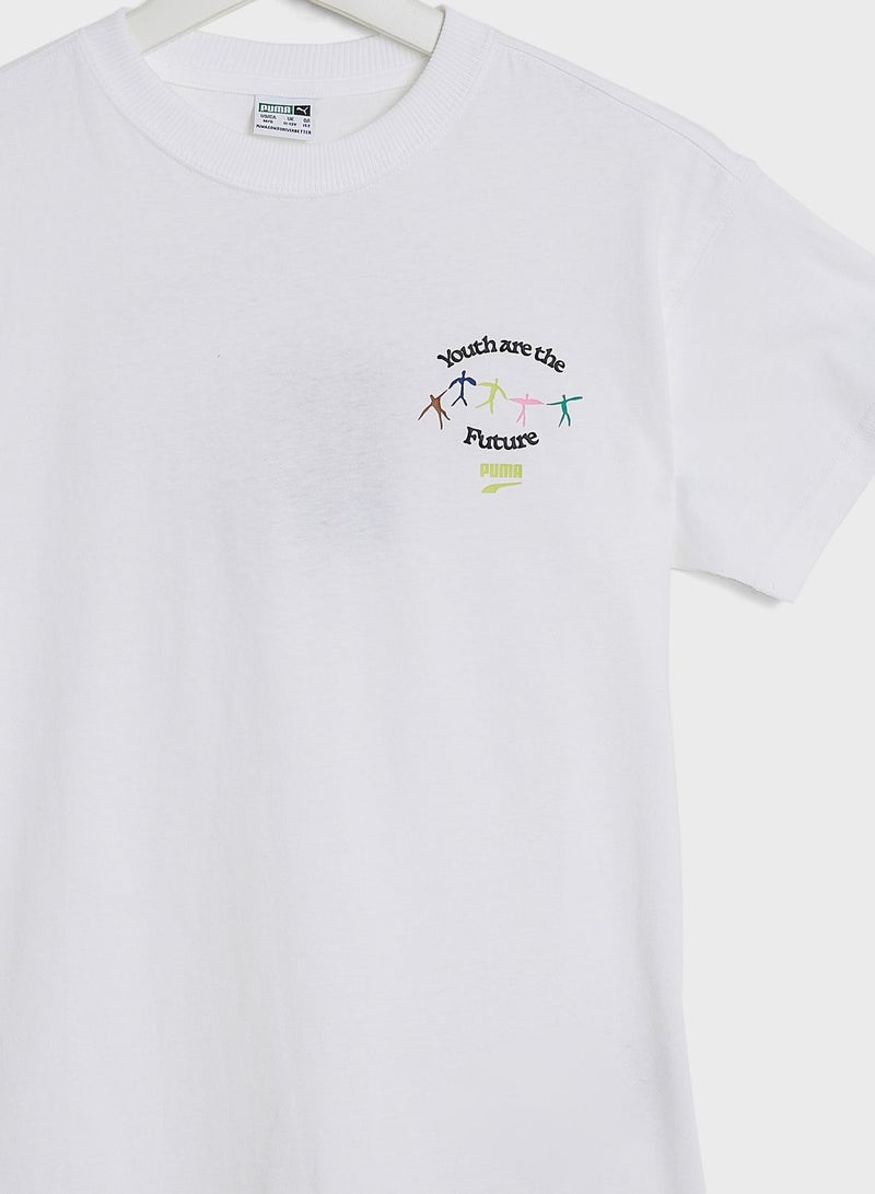 Kids Downtown Graphic T-Shirt