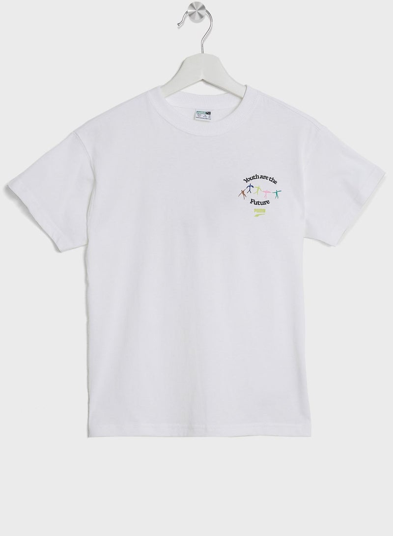 Kids Downtown Graphic T-Shirt
