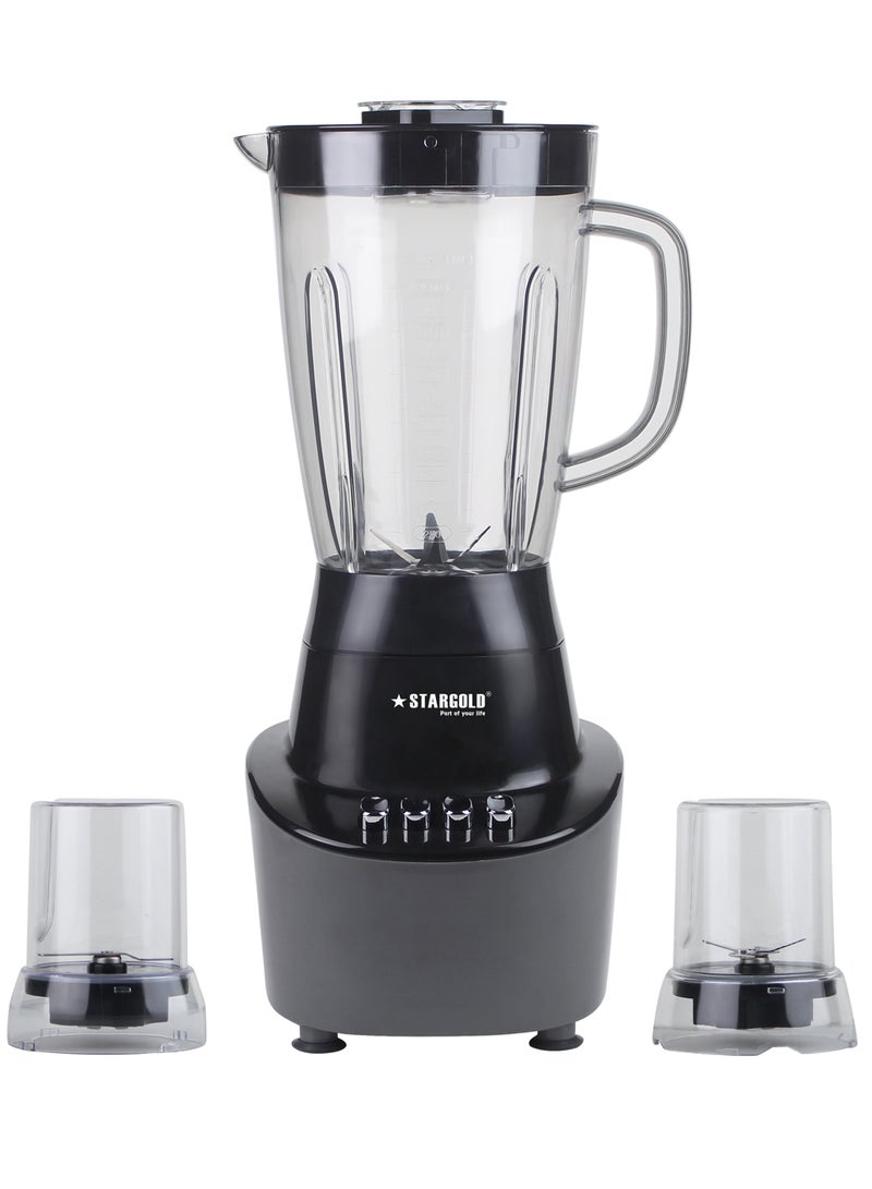 Juicer & Blender 3 in 1 Strong Unbreakable Jug 1.5L And 600W Powerful Motor For Efficient And Fine Blending