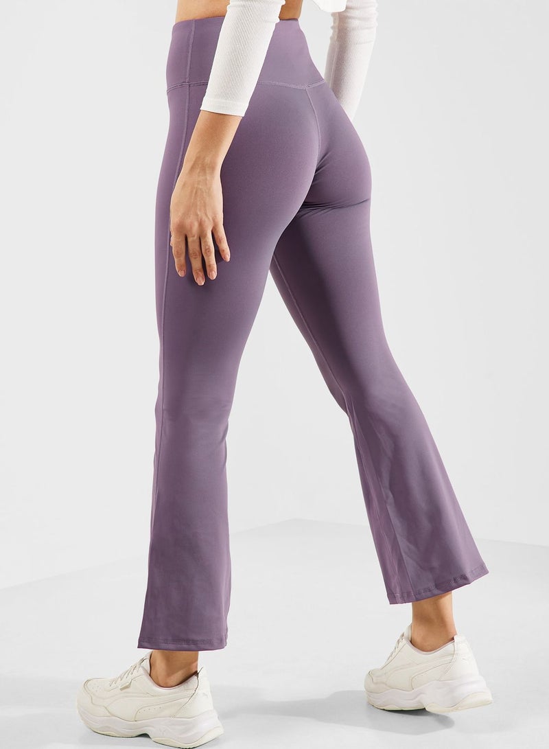 High Waisted Wide Leg Legging