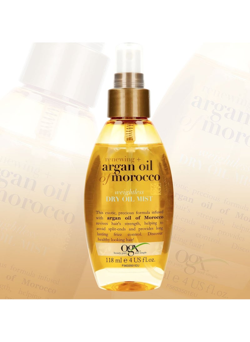 Renewing + Argan Oil Of Morocco Weightless Dry Oil Mist 118 ML