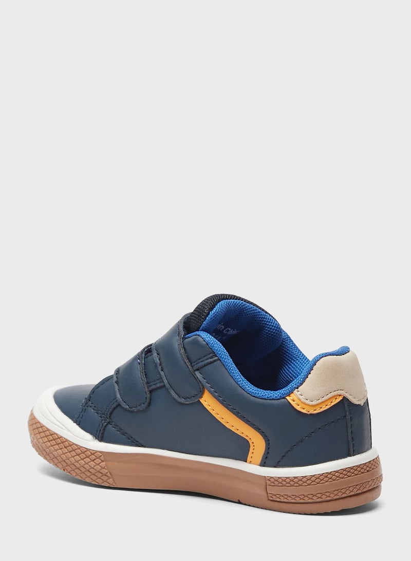 Kids Low Top Velcro Sneakers