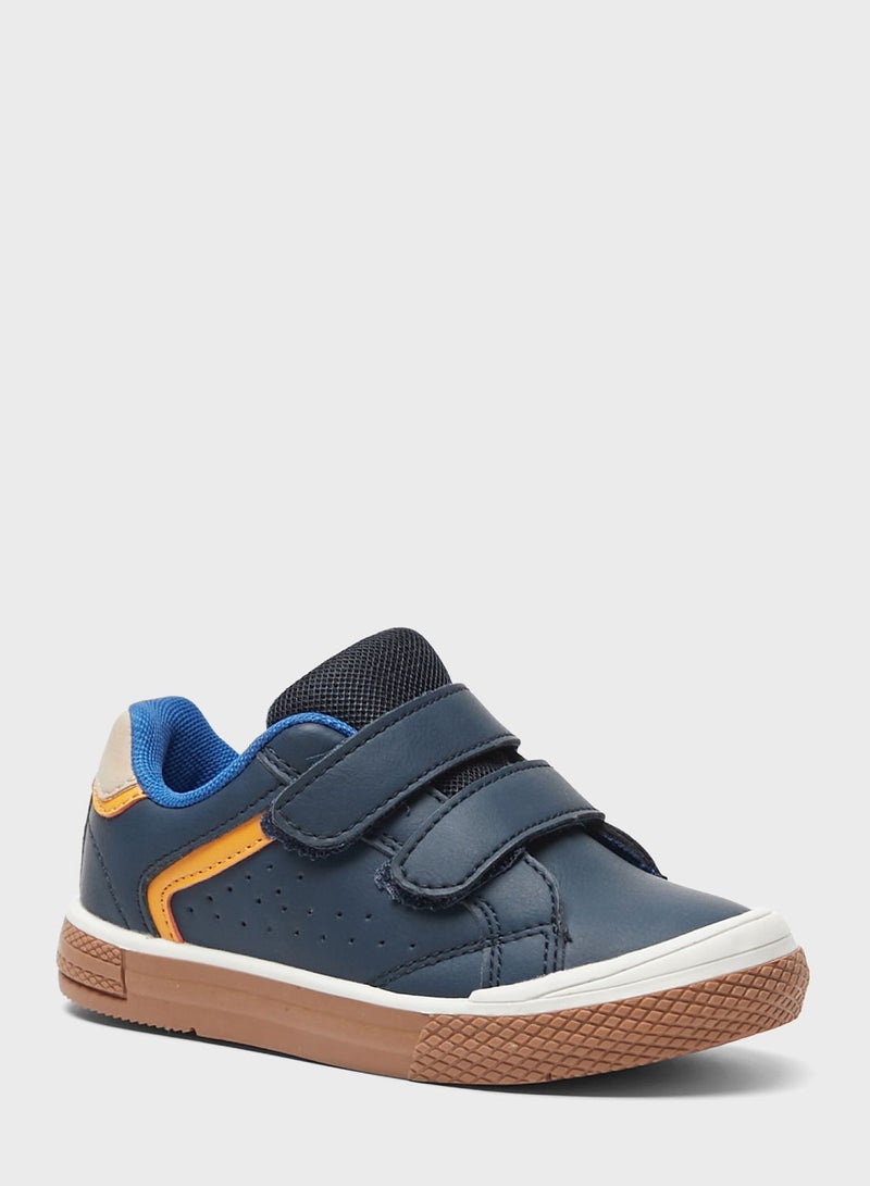 Kids Low Top Velcro Sneakers