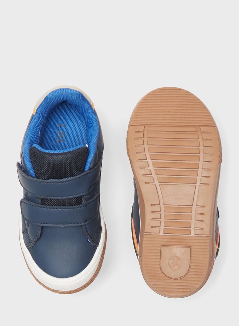 Kids Low Top Velcro Sneakers