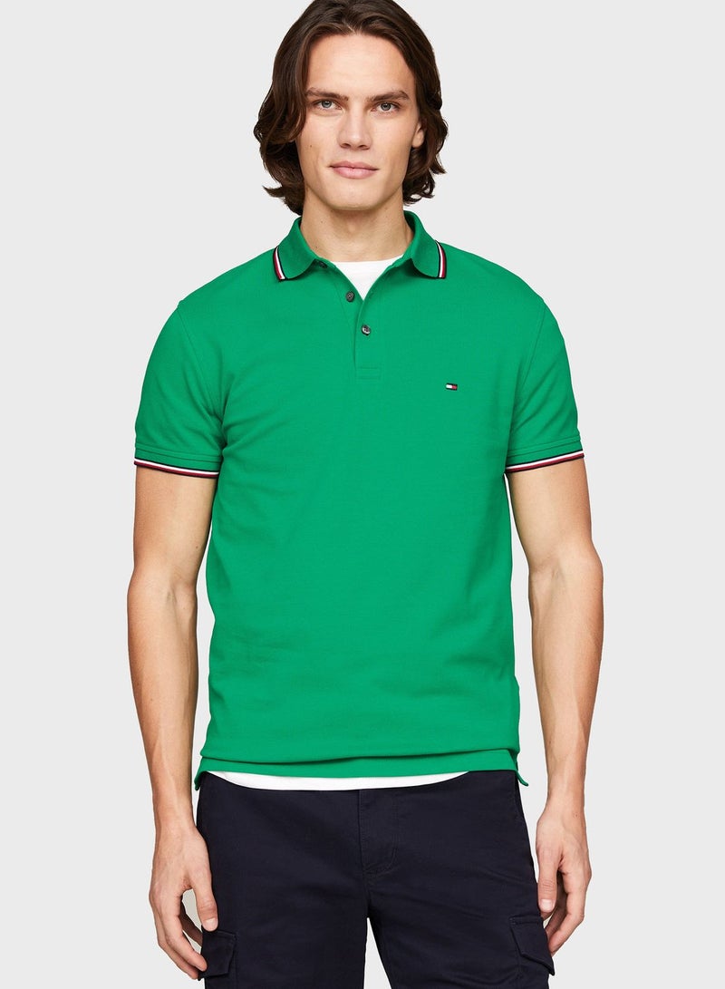 Logo Tipped Polo