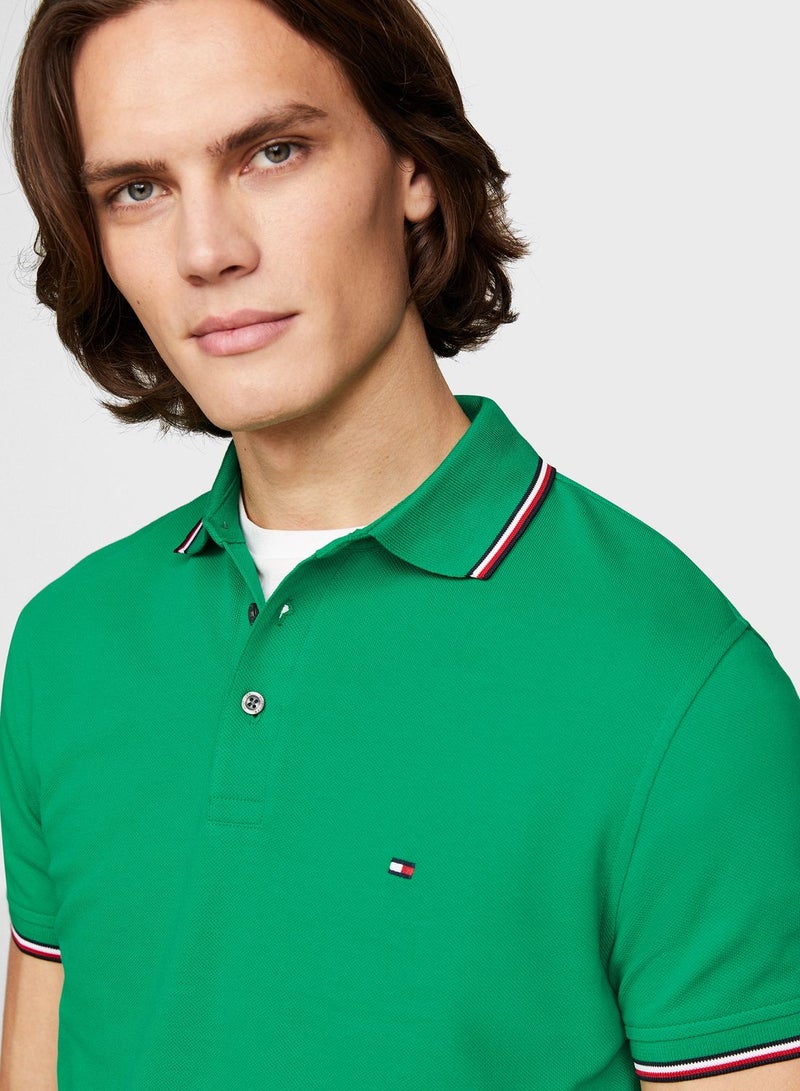 Logo Tipped Polo