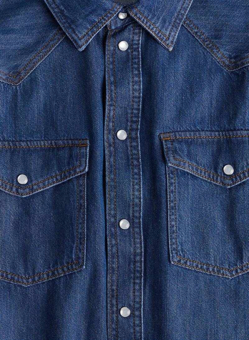 Regular Fit Denim Shirt